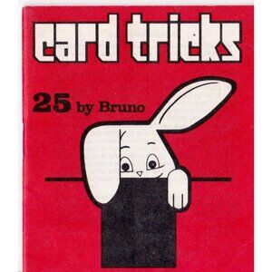 Tiny "25 Card Tricks" by Bruno, 1970s (believed), 3.5" x 4"